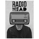 Плакат Просто Постер Radiohead 40x50 в подарочном тубусе