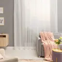 Тюль на ленте Inspire Softy 300x260 см цвет экрю