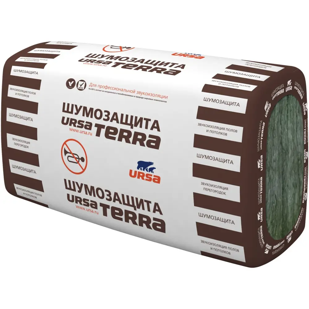 Звукоизоляция Ursa Терра Шумозащита ✳️ купить по цене 456 ₽/шт. в Саратове  с доставкой в интернет-магазине Леруа Мерлен