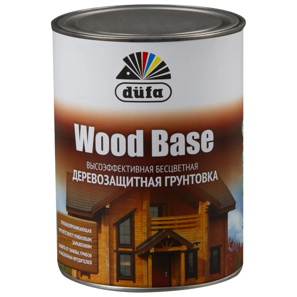 Грунтовка по дереву с биоцидом Wood Base 1 л бесцветная ✳️ купить по цене  521 ₽/шт. в Новокузнецке с доставкой в интернет-магазине Леруа Мерлен