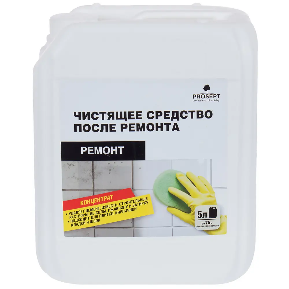 Средство чистящее Prosept после ремонта 5 л по цене 1060 ₽/шт. купить в  Петрозаводске в интернет-магазине Леруа Мерлен