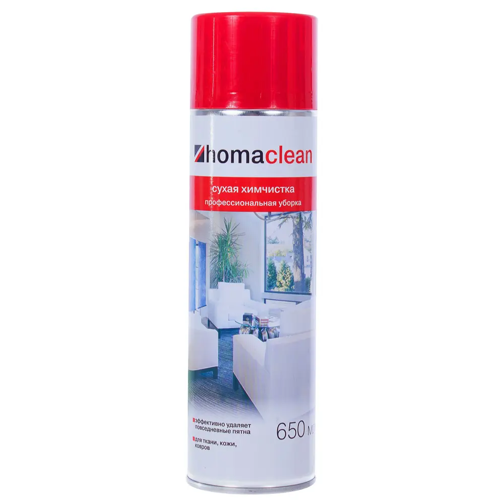 Пена для сухой химчистки Homaclean 0.65 л ✳️ купить по цене 556 ₽/шт. в  Екатеринбурге с доставкой в интернет-магазине Леруа Мерлен