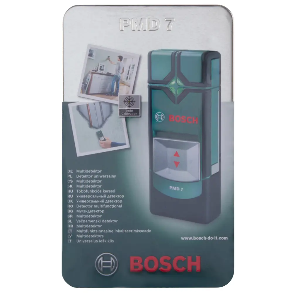 Детектор Bosch PMD7 для металла и электрической проводки по цене 1150 ₽/шт.  купить в Петрозаводске в интернет-магазине Леруа Мерлен