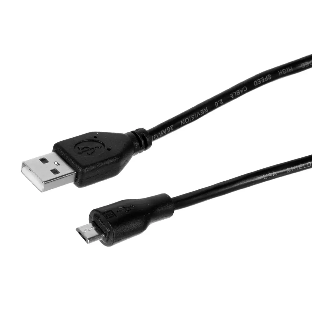 Кабель Oxion USB-micro USB 1 м цвет черный ✳️ купить по цене 200 ₽/шт. в  Москве с доставкой в интернет-магазине Леруа Мерлен