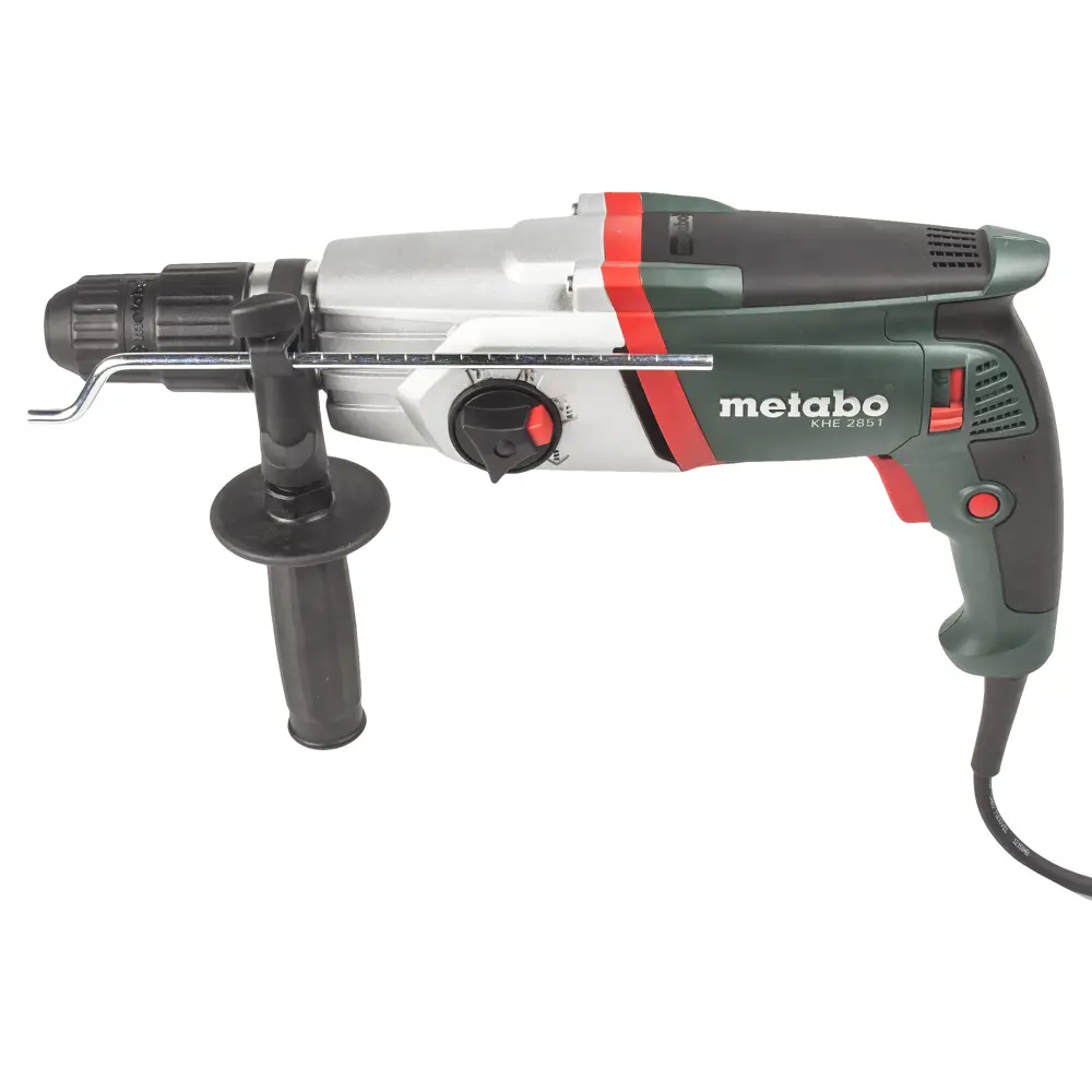 Перфоратор SDS-plus Metabo KHE 2851, 1010 Вт, 2.8 Дж по цене 6101 ₽/шт.  купить в Рязани в интернет-магазине Леруа Мерлен