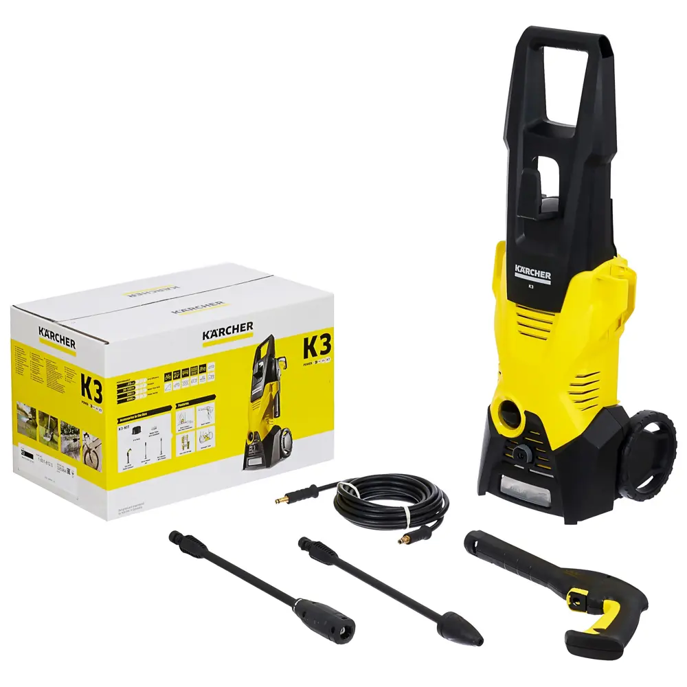 Мойка высокого давления Karcher К 3, 120 бар, 380 л/ч ✳️ купить по цене  2775 ₽/шт. в Воронеже с доставкой в интернет-магазине Леруа Мерлен