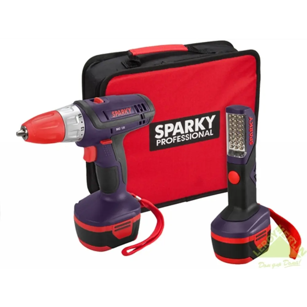 Дрель аккумуляторная с фонарем SPARKY BR2 12E + FL ✳️ купить по цене 3405  ₽/шт. в Москве с доставкой в интернет-магазине Леруа Мерлен