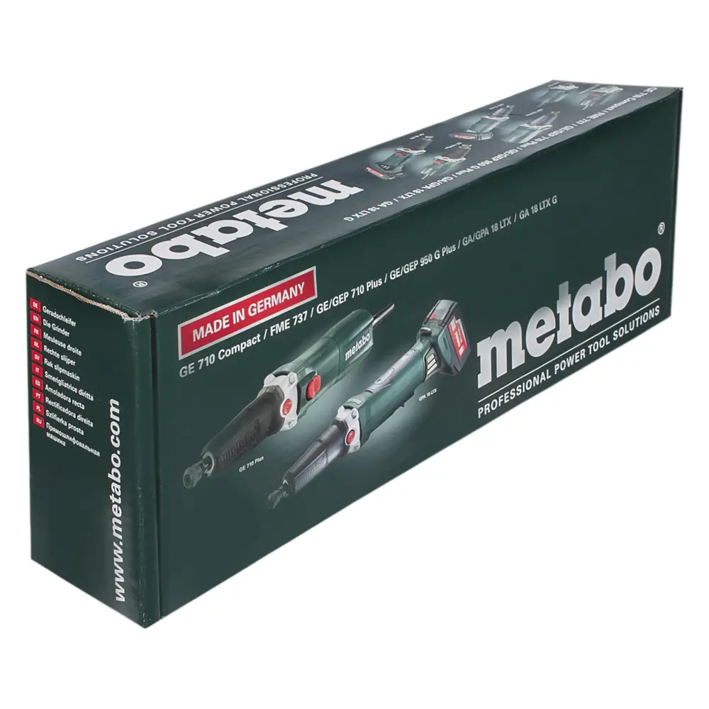 Прямая шлифовальная машина Metabo GE 710 Plus, 710 Вт по цене 11226 ₽/шт.  купить в Тольятти в интернет-магазине Леруа Мерлен