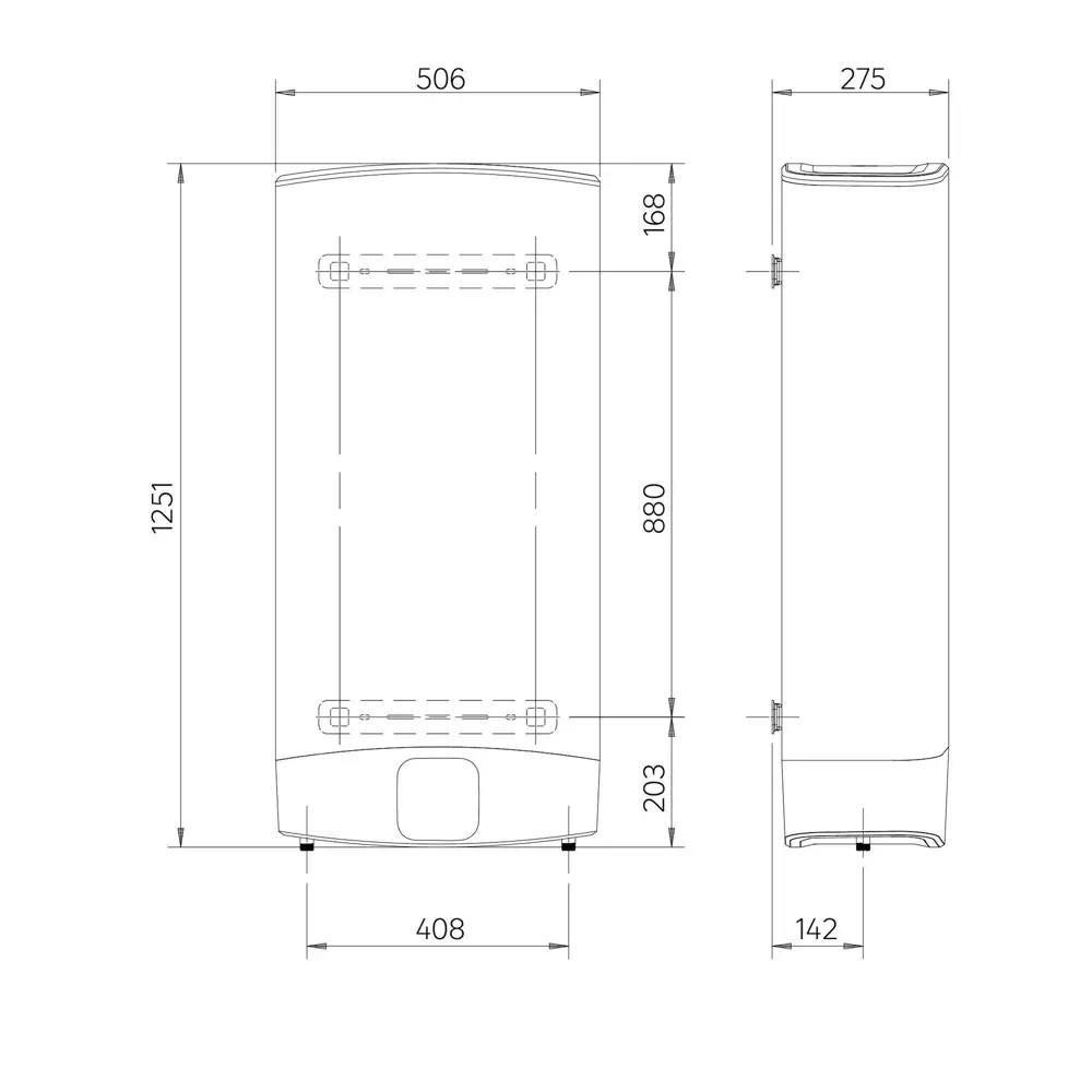 Водонагреватель универсальный 100 л Ariston Inox Pwd нержавеющая сталь ✳️  купить по цене 23990 ₽/шт. в Петрозаводске с доставкой в интернет-магазине  Леруа Мерлен