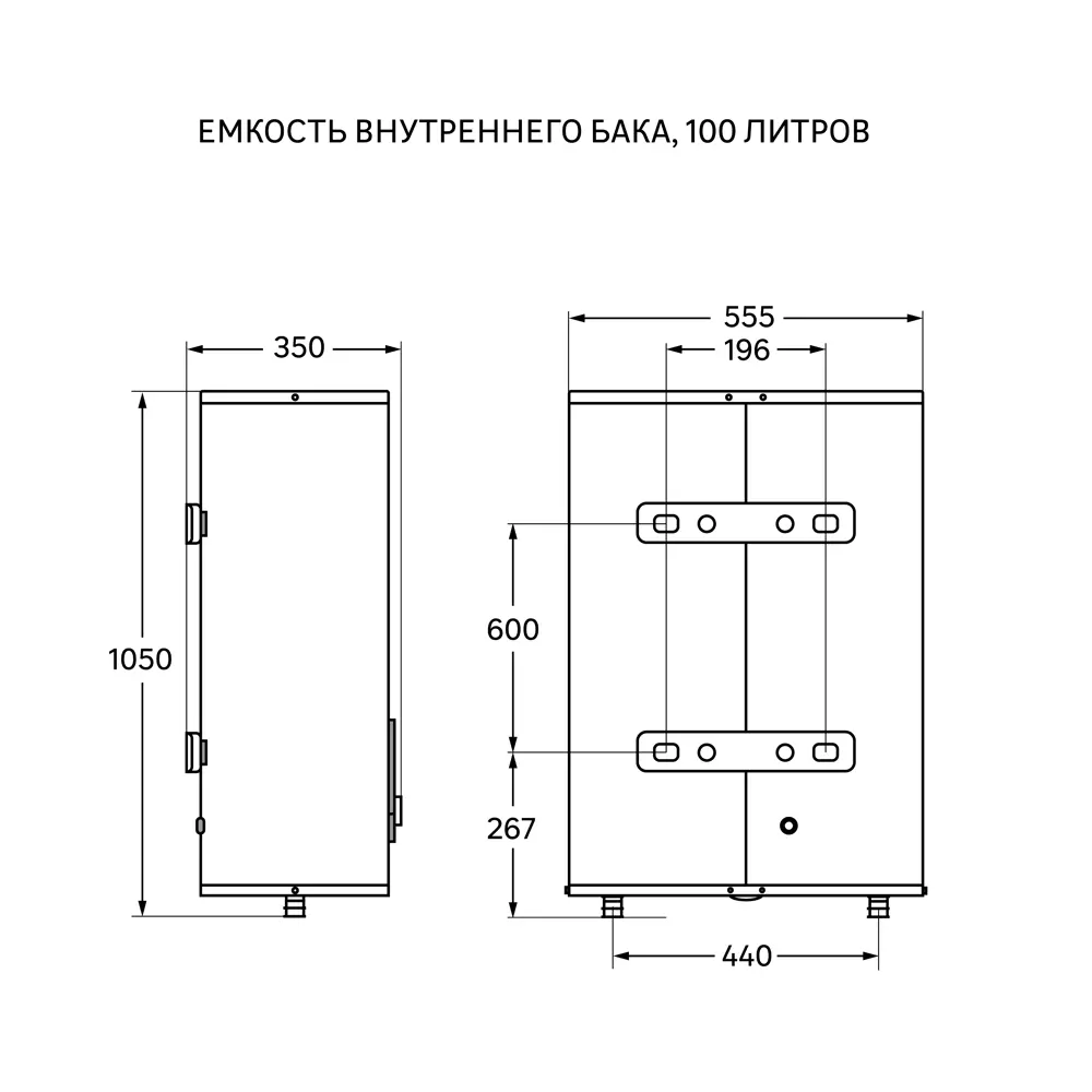 Накопительный водонагреватель электрический 100 л Zanussi ZWH/S 100  Splendore 2 кВт нержавеющая сталь мокрый ТЭН ✳️ купить по цене 20468 ₽/шт.  в Владивостоке с доставкой в интернет-магазине Леруа Мерлен