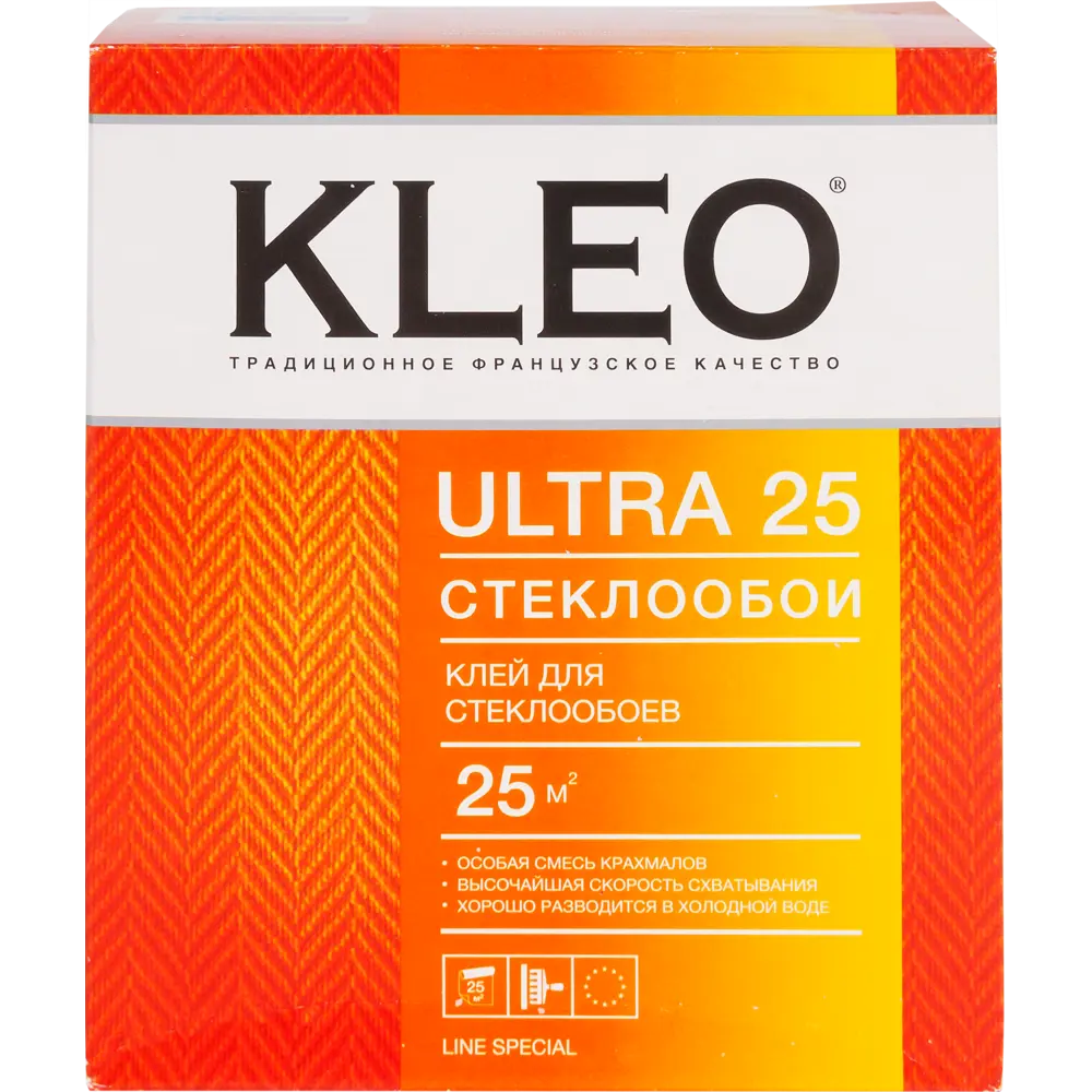 Клей для стеклообоев Kleo Ultra 25 м² ✳️ купить по цене 650 ₽/шт. в Рязани  с доставкой в интернет-магазине Леруа Мерлен