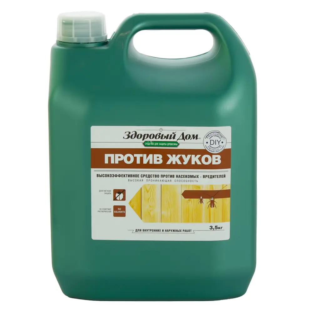 Средство против жуков Здоровый дом 3.5 кг по цене 175 ₽/шт. купить в  Барнауле в интернет-магазине Леруа Мерлен