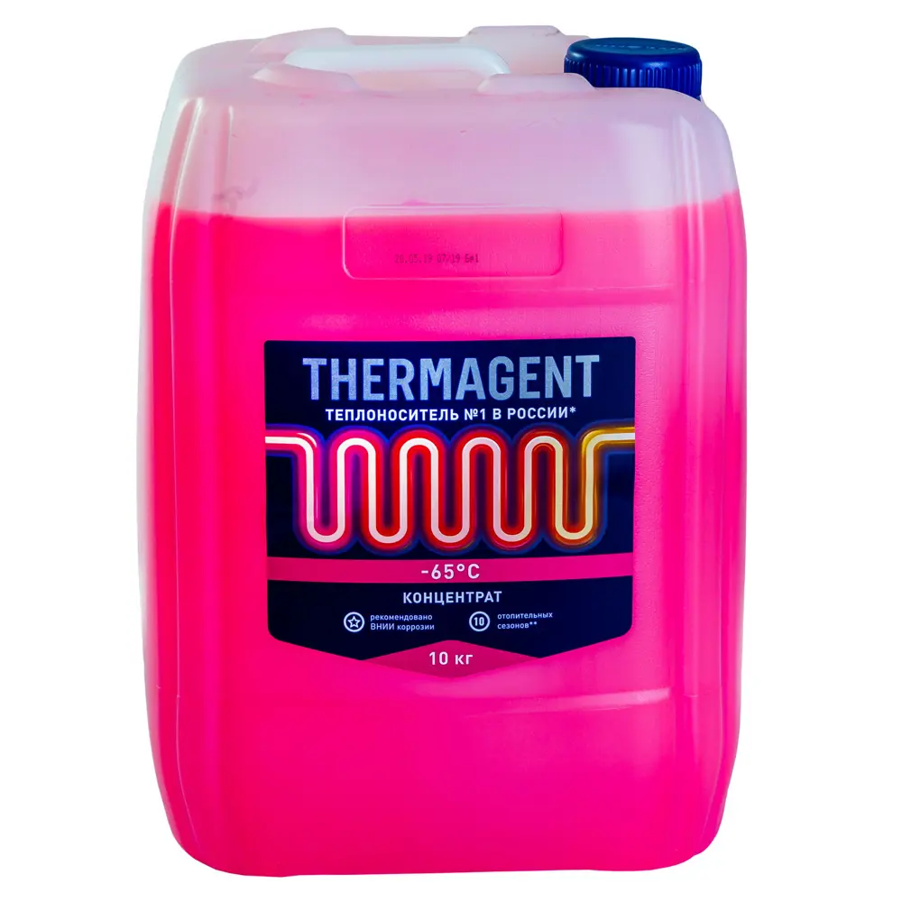 Теплоноситель Thermagent 910231 -65°C 10 кг этиленгликоль концентрат ✳️  купить по цене 1758 ₽/шт. в Волгограде с доставкой в интернет-магазине Леруа  Мерлен