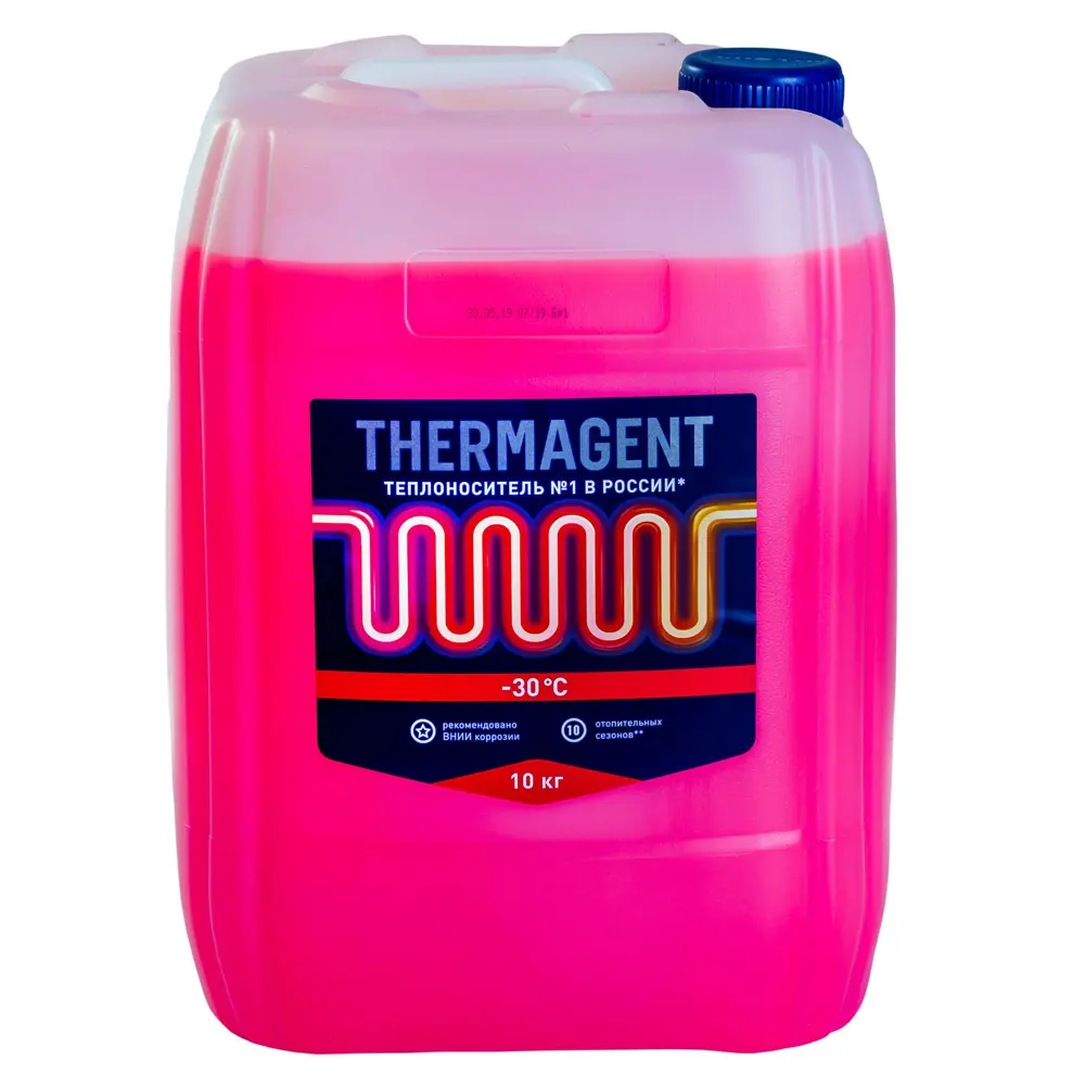 Теплоноситель Thermagent 910265 -30°C 10 кг этиленгликоль ✳️ купить по цене  1158 ₽/шт. в Нижнем Новгороде с доставкой в интернет-магазине Леруа Мерлен