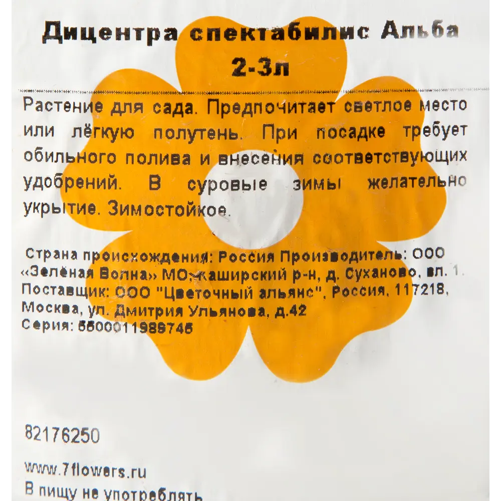 Дицентра спектабилис 2-3 л ✳️ купить по цене 471 ₽/шт. в Саратове с  доставкой в интернет-магазине Леруа Мерлен