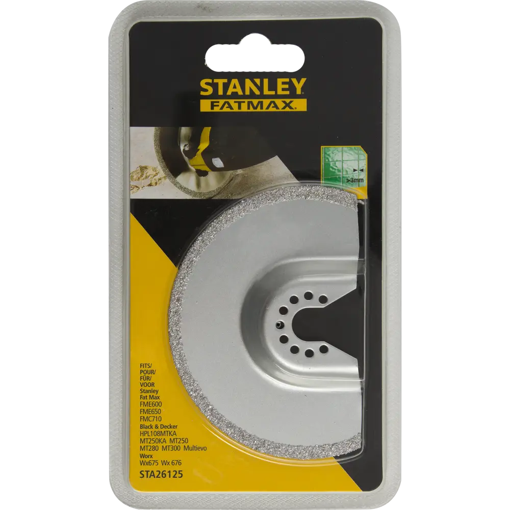  диск для реноватора по керамике Stanley Fatmax 92 мм ️  .