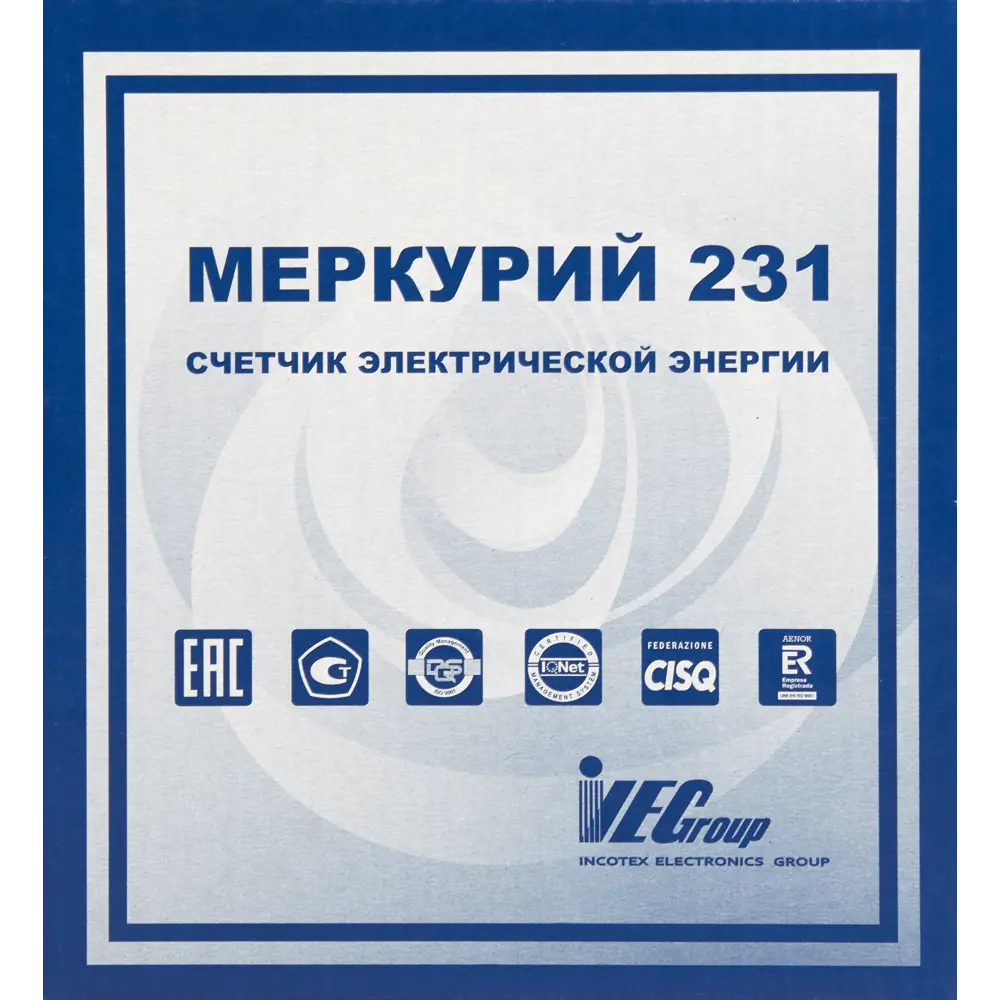 Счетчик электроэнергии Меркурий 231 АT-01I ✳️ купить по цене 4930 ₽/шт. в  Екатеринбурге с доставкой в интернет-магазине Леруа Мерлен