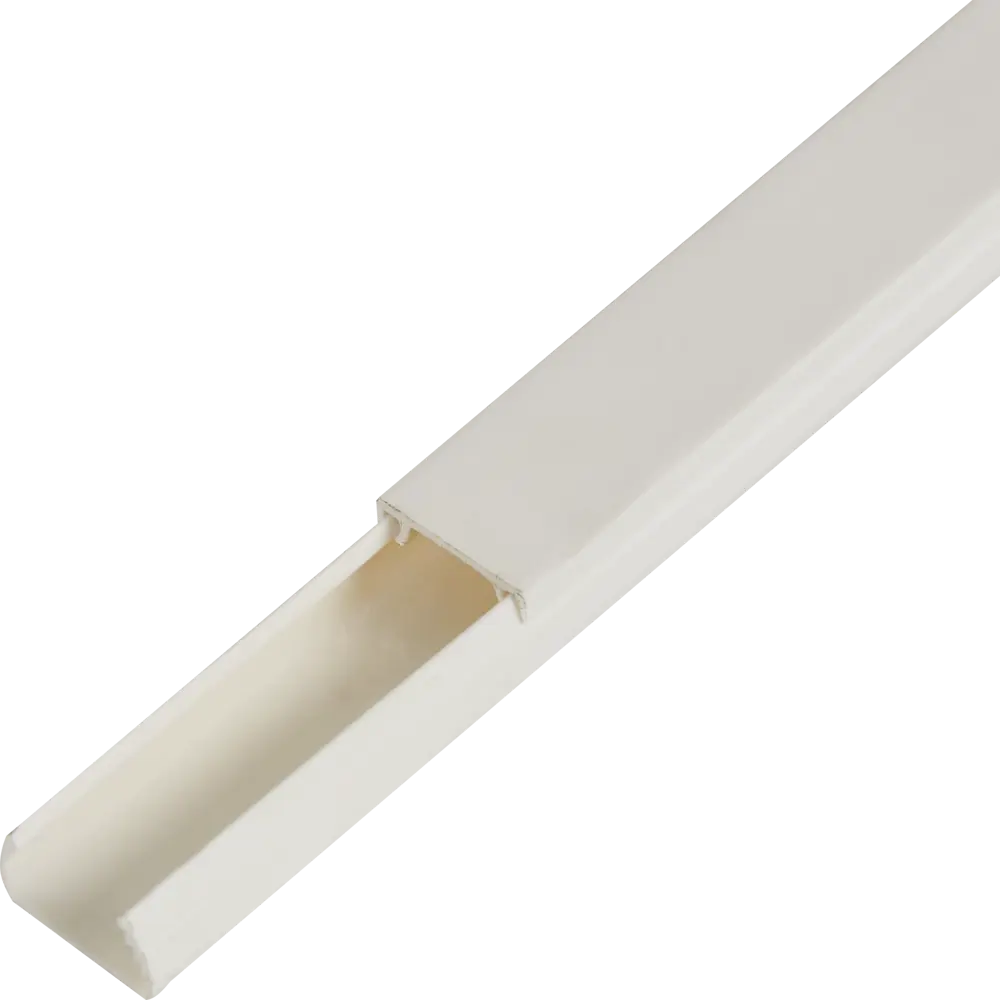 Кабель-канал IEK Home 15x10 мм 2 м цвет белый ✳️ купить по цене 45 ₽/шт. в Тюмени с доставкой в интернет-магазине Лемана ПРО (Леруа Мерлен)