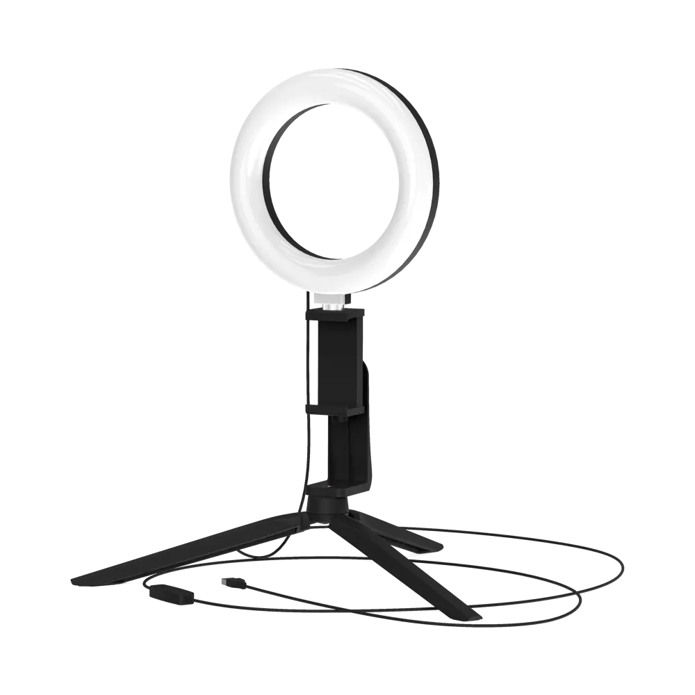 Светильник кольцевой светодиодный Gauss Ring Light ?16 см с пультом  управления ? купить по цене 1021 ?/шт. в Кемерове с доставкой в  интернет-магазине Леруа Мерлен