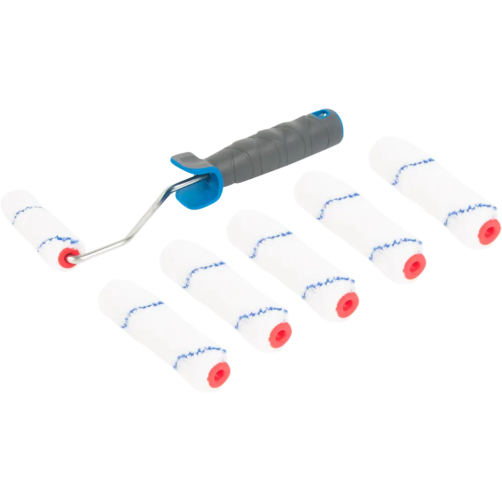 Валик малярный, 6 шт. по цене 168 ₽/шт. купить в Москве в интернет-магазине Леруа  Мерлен