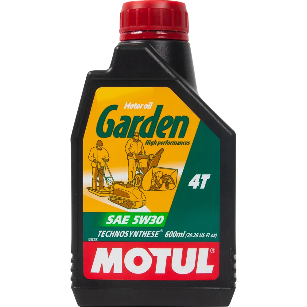 Масло моторное зимнее 4Т MOTUL Garden 5W30 полусинтетическое 0.6 л ✳️  купить по цене 750 ₽/шт. в Новосибирске с доставкой в интернет-магазине  Леруа Мерлен