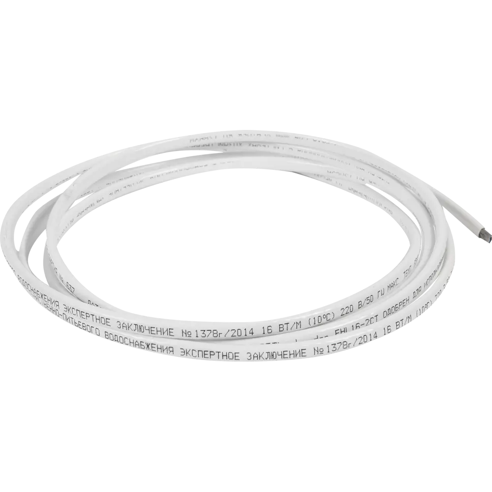 Греющий кабель для обогрева труб xLayder EHL16-2CT саморегулирующийся 1 м  16 Вт по цене 380 ₽/м купить в Костроме в интернет-магазине Леруа Мерлен