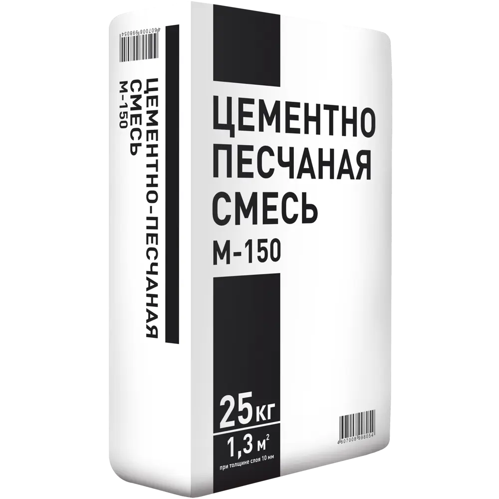 Смесь цементно-песчаная M150 (ЦПС) 25 кг ✳️ купить по цене 270 ₽/шт. в Кемерове с доставкой в интернет-магазине Лемана ПРО (Леруа Мерлен)