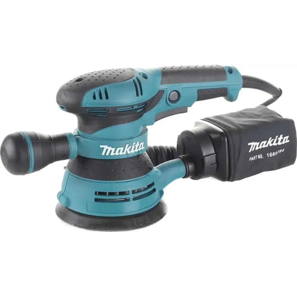 Эксцентриковая шлифмашина сетевая Makita BO5040, 125 мм, 300 Вт ✳️ купить  по цене 11900 ₽/шт. в Уфе с доставкой в интернет-магазине Леруа Мерлен