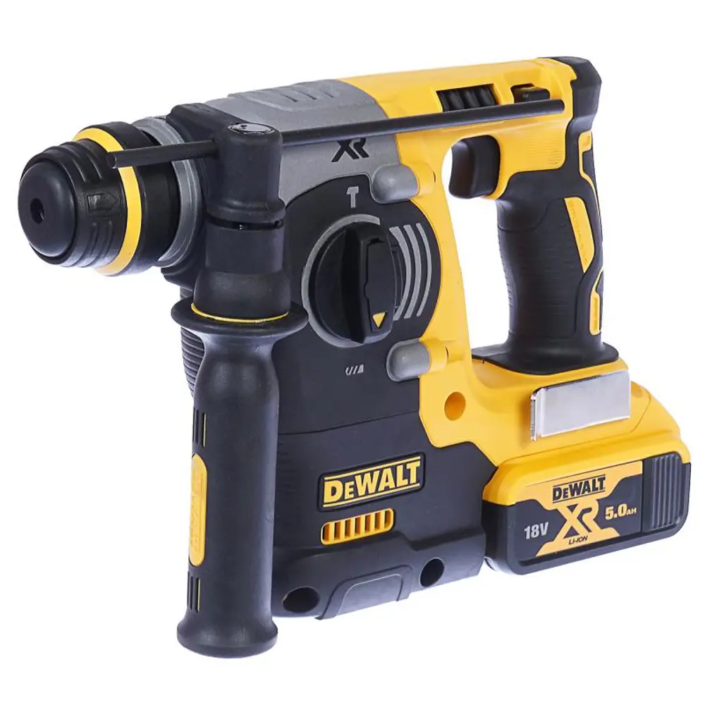 Перфоратор аккумуляторный бесщеточный SDS-plus Dewalt DCH273P2-QW, 18 В  Li-Ion 2x5 Ач, 2.1 Дж ✳️ купить по цене 74570 ₽/шт. в Москве с доставкой в  интернет-магазине Леруа Мерлен