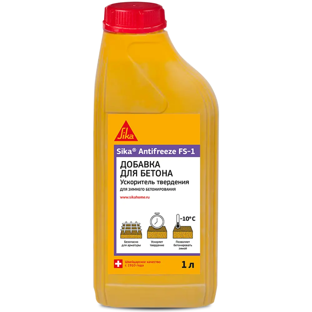 Добавка морозостойкая Sika Antifreeze FS-1, 1 л ? купить по цене 344 ?/шт.  в Оренбурге с доставкой в интернет-магазине Леруа Мерлен