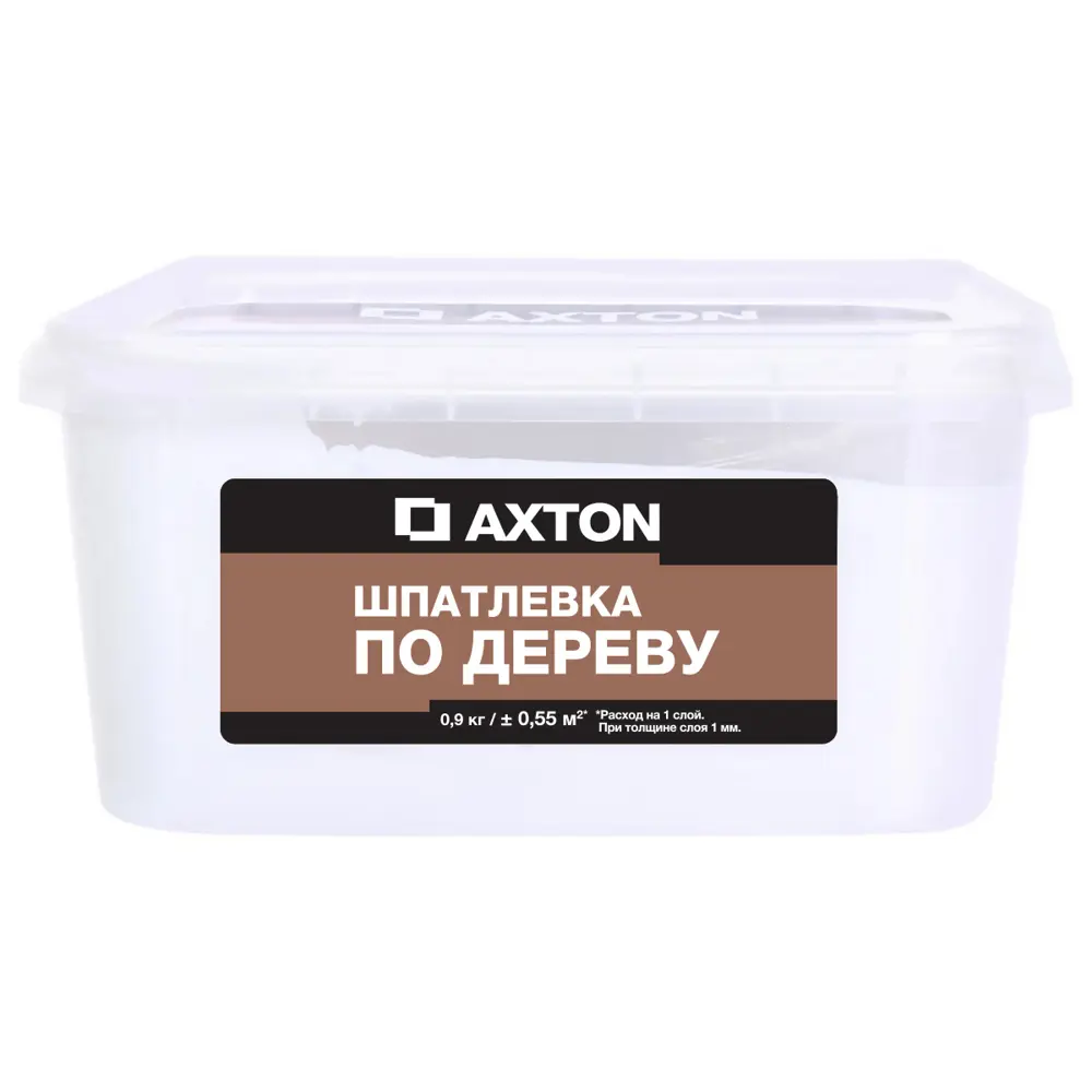 Шпатлёвка Axton для дерева 0.9 кг цвет белый ✳️ купить по цене 161 ₽/шт. в  Москве с доставкой в интернет-магазине Леруа Мерлен