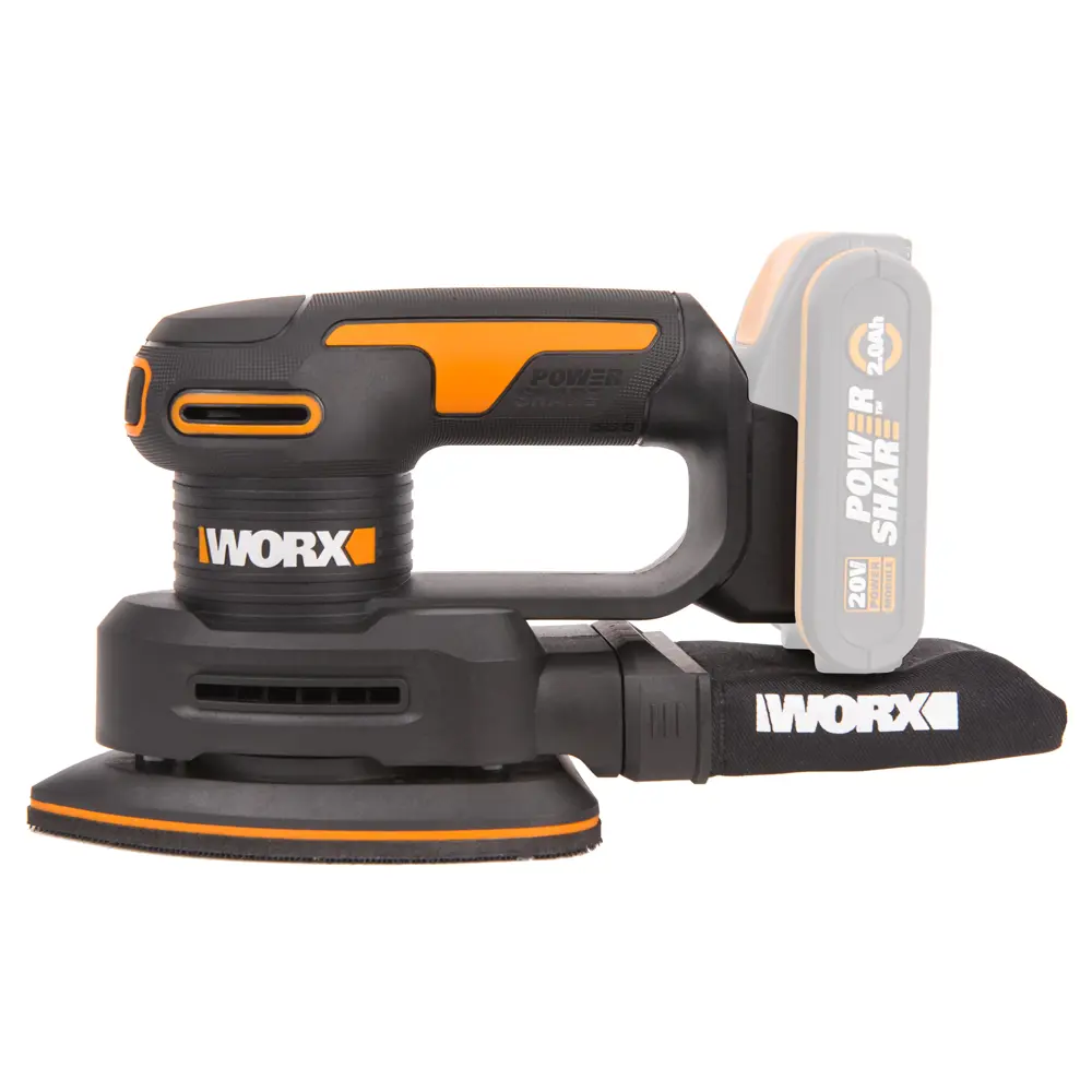 Дельташлифовальная машина аккумуляторная Worx WX822.9 20 В Li-Ion 90x140 мм  без АКБ и ЗУ ✳️ купить по цене 6990 ₽/шт. в Петрозаводске с доставкой в ...