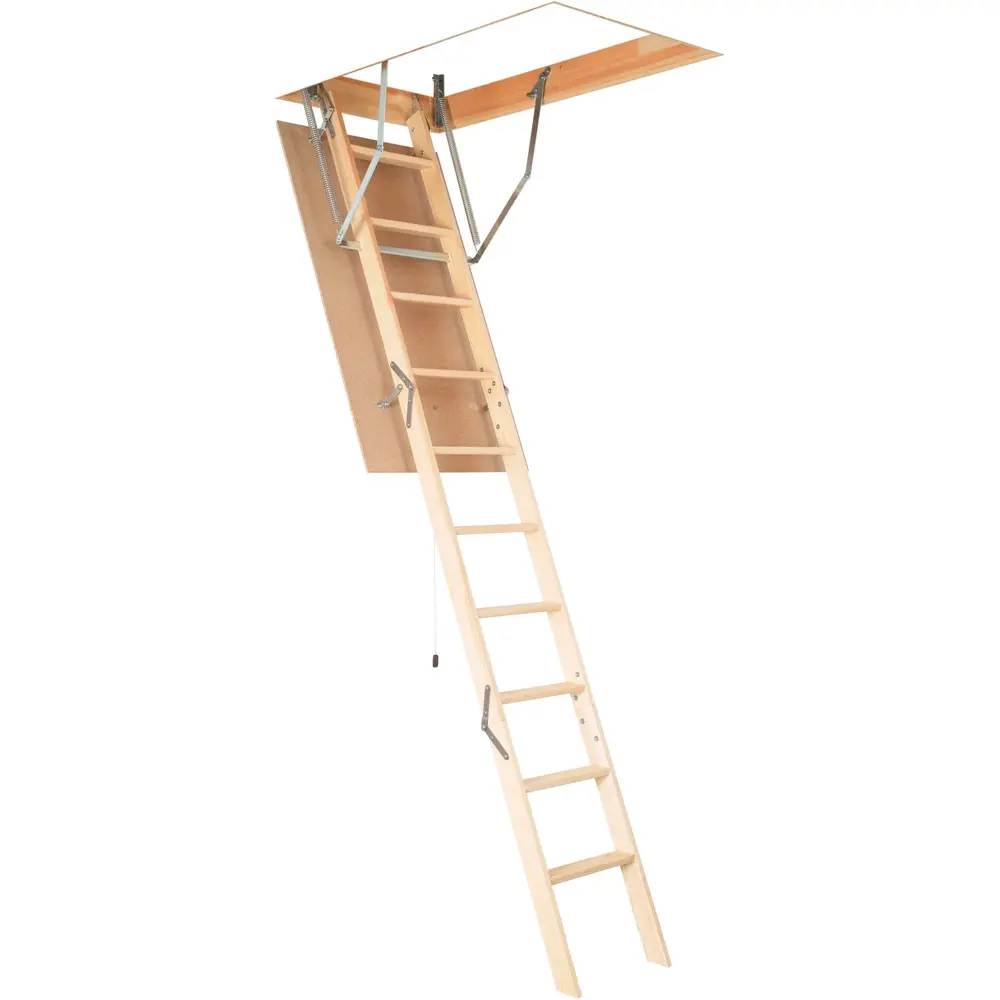 Как установить чердачную лестницу Дёке?