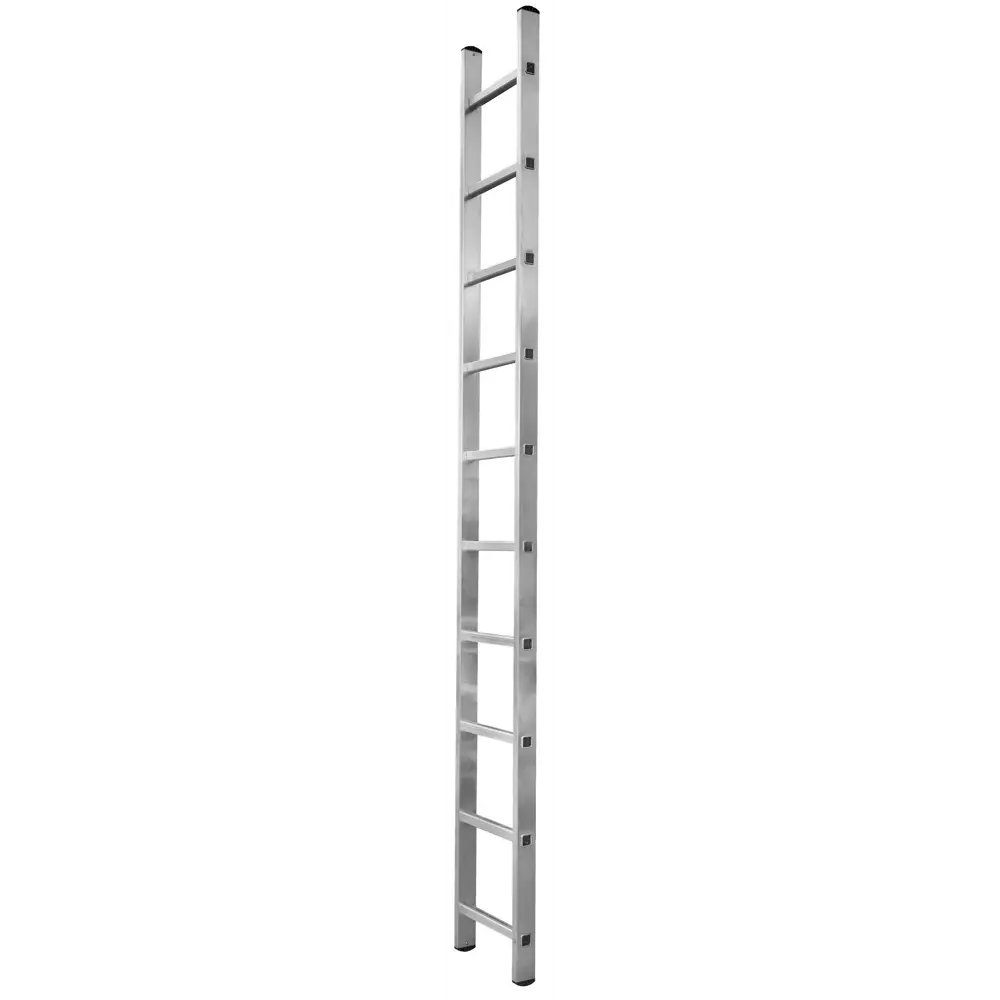 Лестница приставная 1-секционная Standers до 3.64м 10 ступеней ✳️ купить по цене 3878 ₽/шт. в Челябинске с доставкой в интернет-магазине Лемана ПРО (Леруа Мерлен)