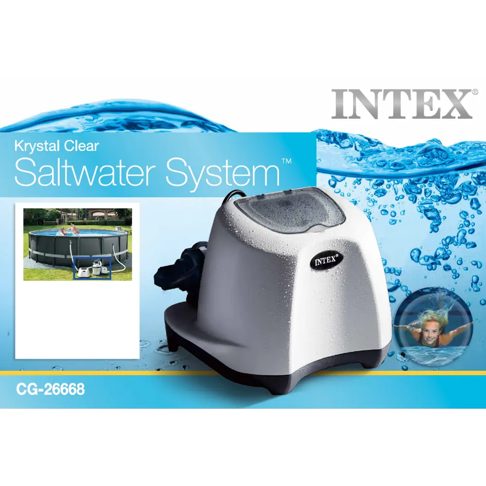 Хлоргенератор Intex Krystal Clear Saltwater System CG-26668 ✳️ купить по  цене 22763 ₽/шт. во Владикавказе с доставкой в интернет-магазине Леруа  Мерлен