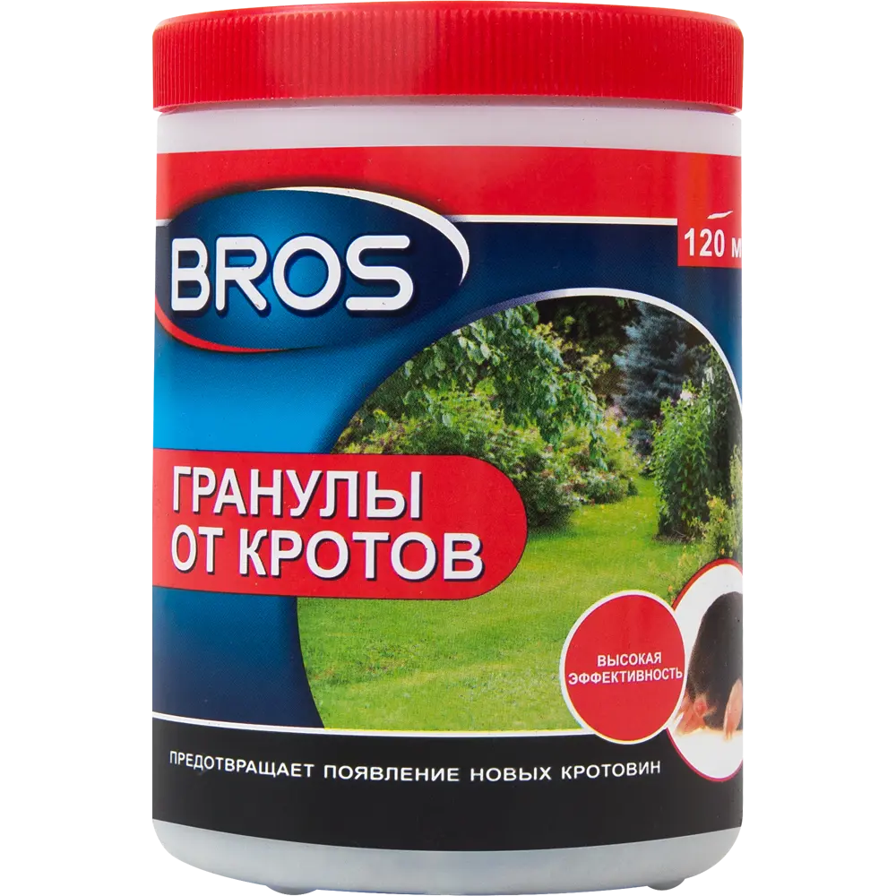 Гранулы Bros от кротов и грызунов 120 мл ? купить по цене 453 ?/шт. в  Пскове с доставкой в интернет-магазине Леруа Мерлен