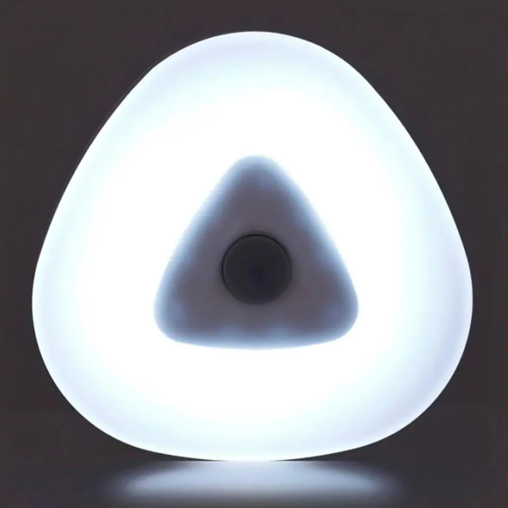 Нажимной светильник Старт PL-8LED треугольный белый по цене 114 ₽/шт .