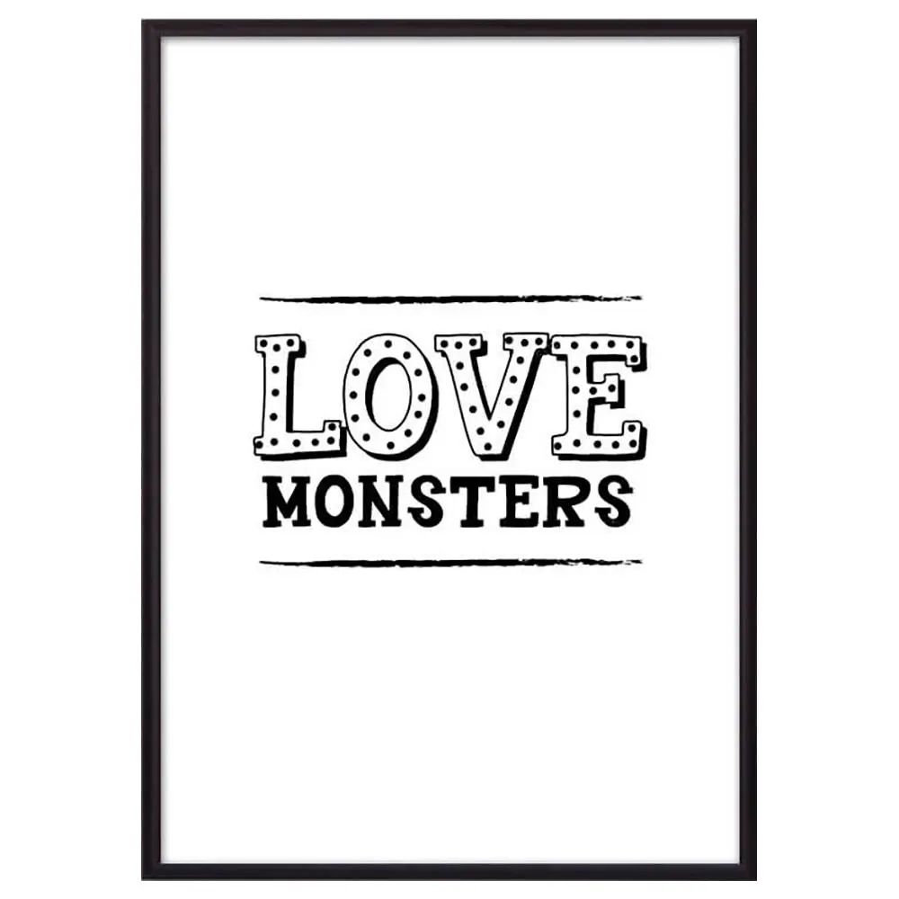 Постер Дом Корлеоне Love monsters 07-0652-21x30, 21x30 см по цене 2390  ₽/шт. купить в Москве в интернет-магазине Леруа Мерлен