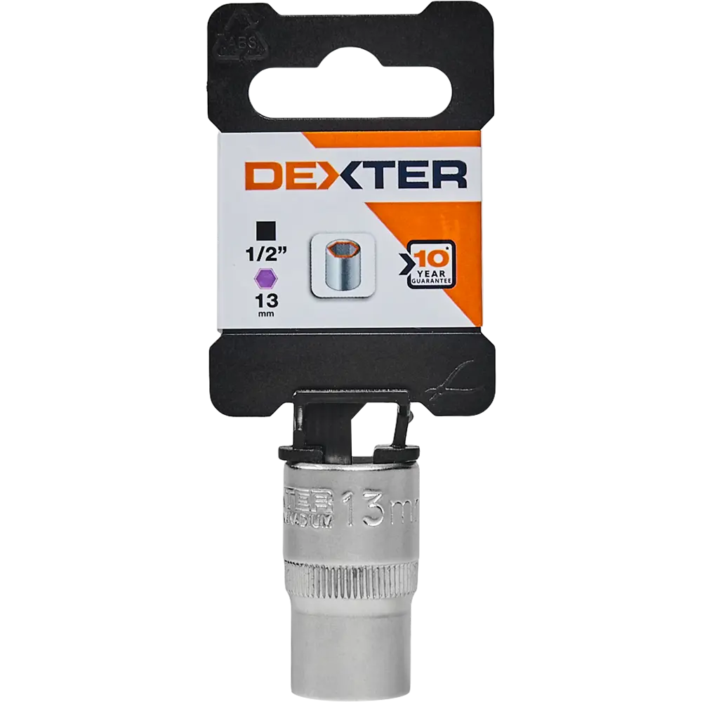 Торцевая головка шестигранная Dexter HT205125 1/2 дюйма 13 мм ✳️ купить по цене 115 ₽/шт. в Москве с доставкой в интернет-магазине Леруа Мерлен