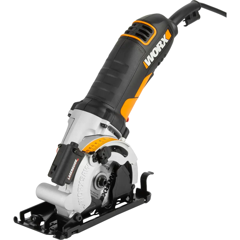 Мини-пила циркулярная погружная Worx WX426, 400 Вт, 85 мм ✳️ купить по цене  8074 ₽/шт. в Москве с доставкой в интернет-магазине Леруа Мерлен