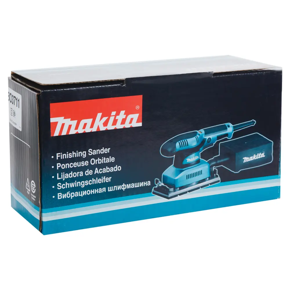 Сетевая вибрационная шлифмашина Makita BO3711 190 Вт ✳️ купить по цене 9530  ₽/шт. в Москве с доставкой в интернет-магазине Леруа Мерлен