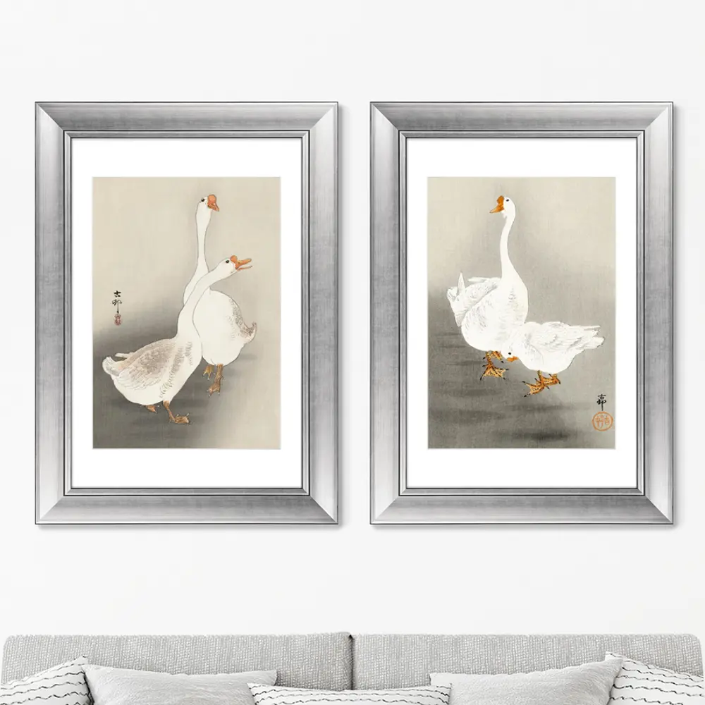 Картина «ArtNoMore» Диптих Two geese, 1900г. (из 2-х картин) ✳️ купить по  цене 24998 ₽/шт. в Ставрополе с доставкой в интернет-магазине Леруа Мерлен