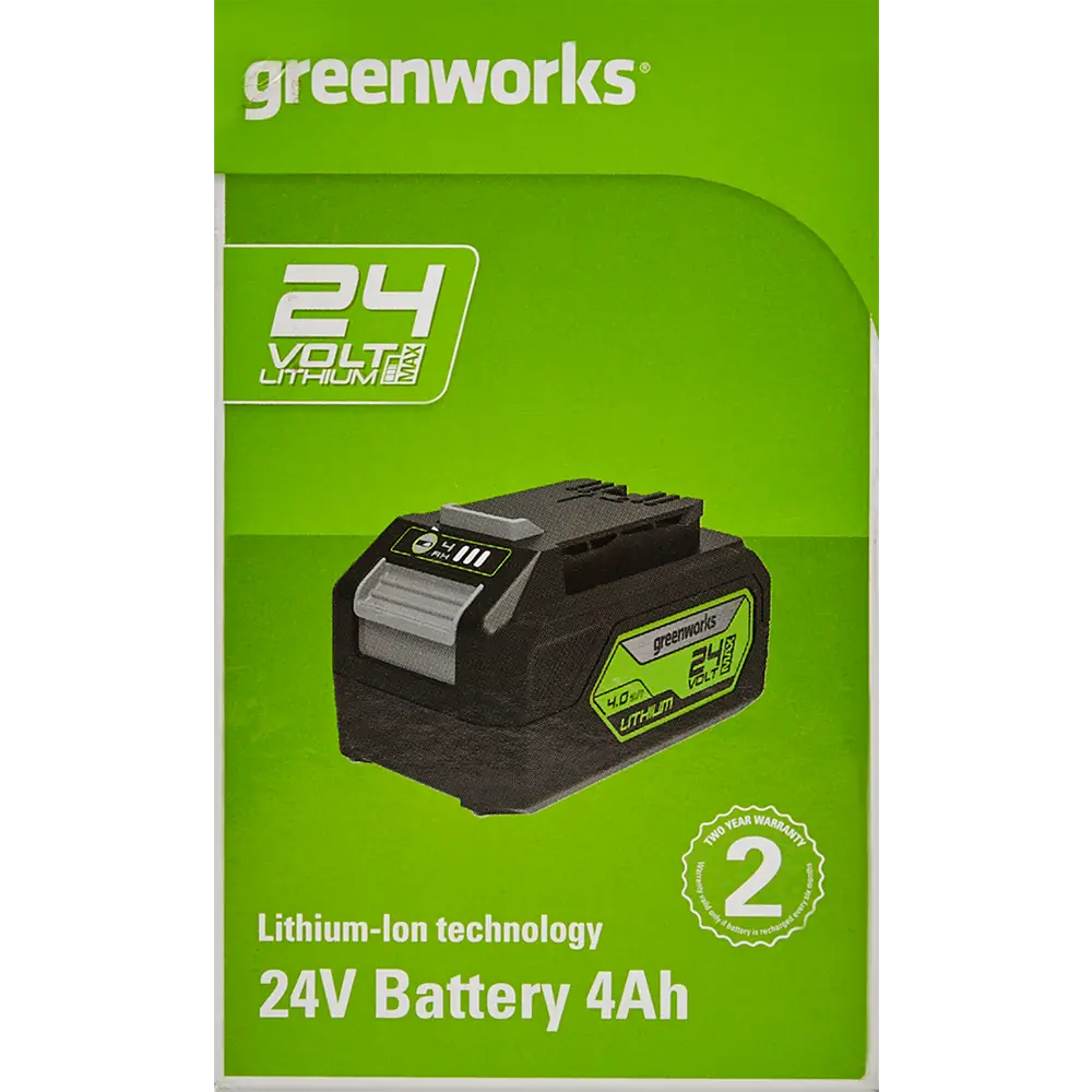 Greenworks g24b4. Аккумулятор GREENWORKS g24b4. Аккумулятор GREENWORKS g24b4, 24v, 4 а.ч. Аккумулятор Гринворкс 24в. GREENWORKS аккумулятор 24в.