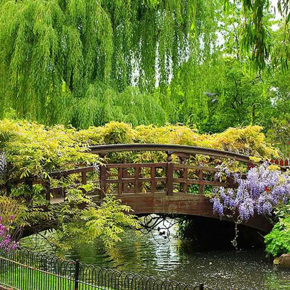 Декоративный садовый мостик