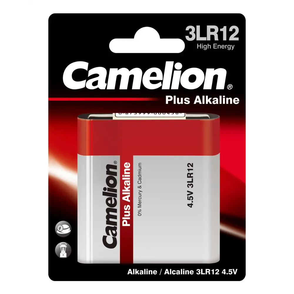 Батарейка Camelion Plus 3LR12 алкалиновая 1 шт. ✳️ купить по цене 271 ₽/шт.  в Москве с доставкой в интернет-магазине Леруа Мерлен