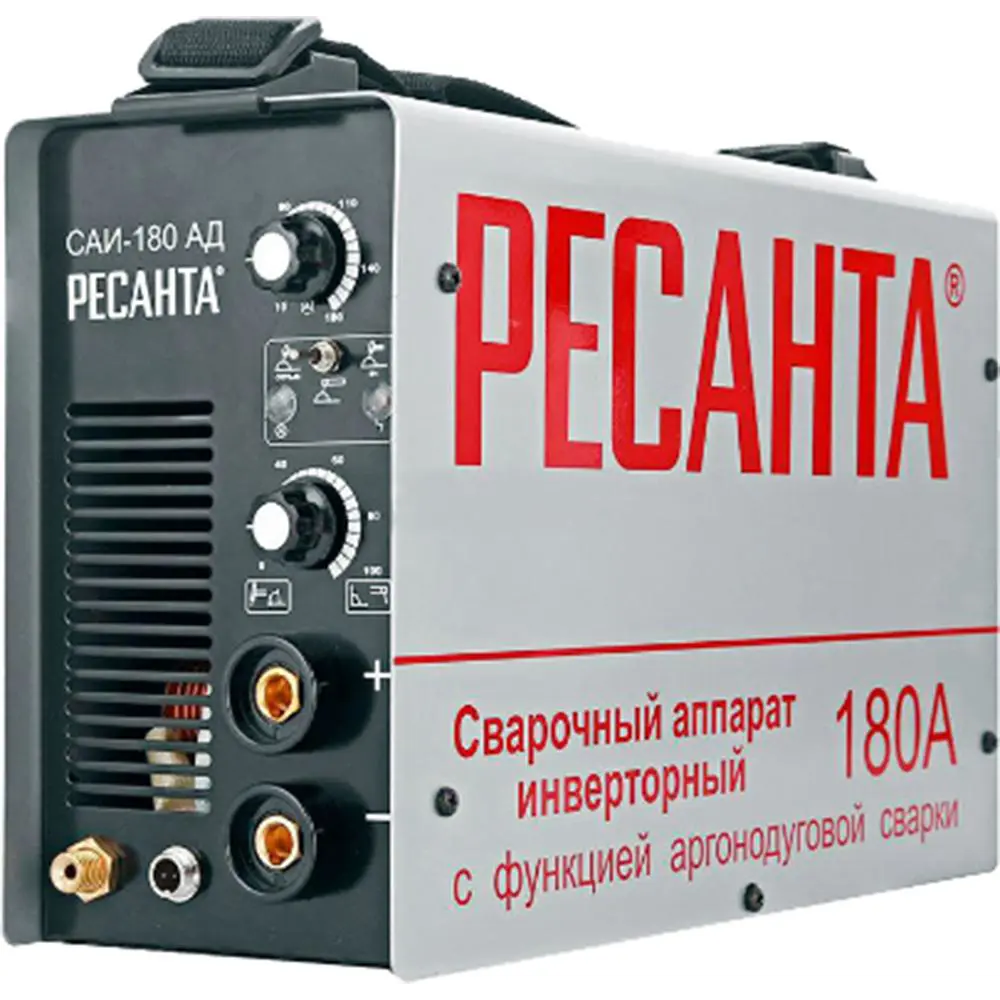 Сварочный инвертор аргонодуговой Ресанта САИ 180 АД, 180 А, до 4 мм ✳️  купить по цене 19 ₽/шт. в Ростове-на-Дону с доставкой в интернет-магазине Леруа  Мерлен