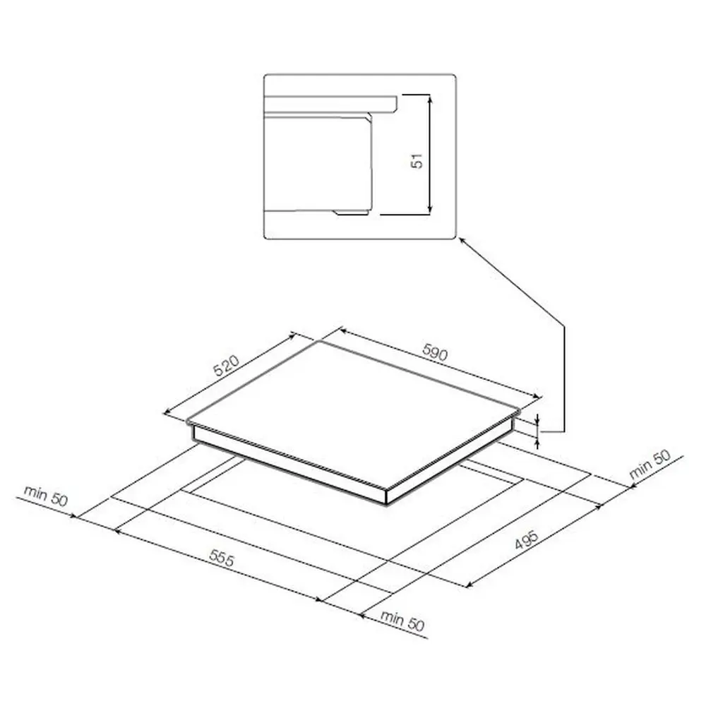 Стеклокерамическая варочная панель Graude EK 60.0 W 59 см 4 конфорки цвет  белый ✳️ купить по цене 36990 ₽/шт. в Ульяновске с доставкой в  интернет-магазине Леруа Мерлен