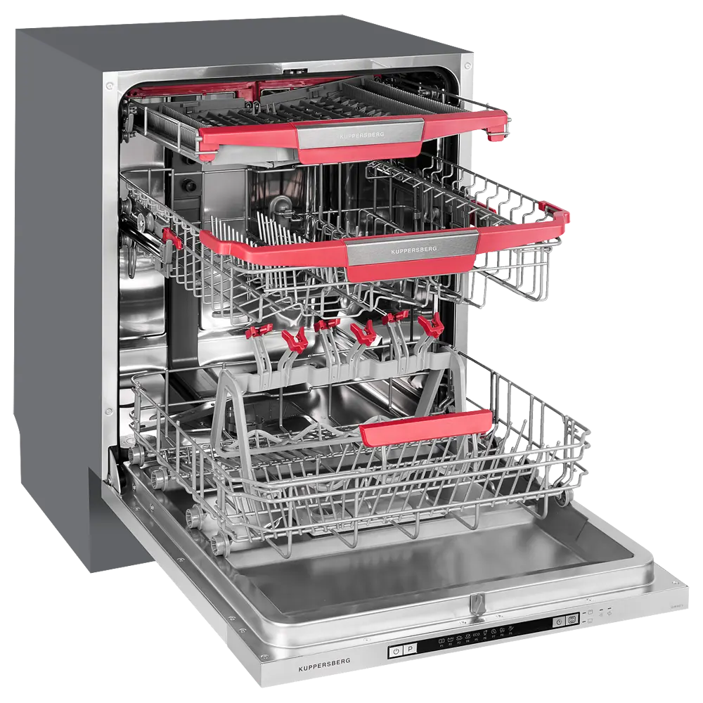 Посудомоечная машина встраиваемая KUPPERSBERG 6115. 60x81.50 см, глубина 55  см ✳️ купить по цене 54902 ₽/шт. в Кирове с доставкой в интернет-магазине  ...