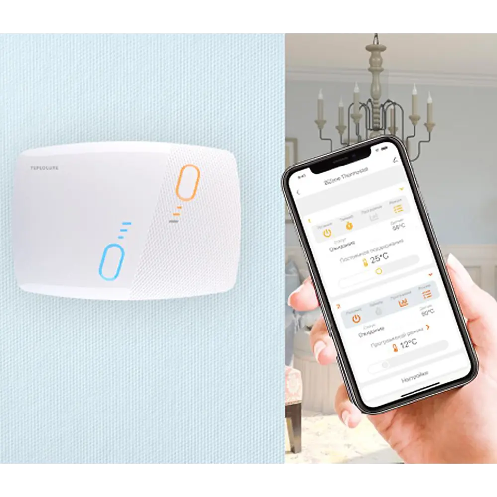 Терморегулятор двухзонный Теплолюкс BiZone программируемый ✳️ купить по  цене 7459 ₽/шт. в Москве с доставкой в интернет-магазине Леруа Мерлен