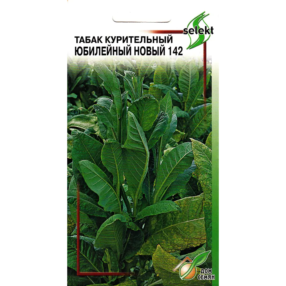 Семена АО ССПП СОРТСЕМОВОЩ Табак курительный Юбилейный новый 142, Март  Полутень / солнце ✳️ купить по цене 16 ₽/шт. в Москве с доставкой в  интернет-магазине Леруа Мерлен